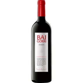 Vino tinto crianza D.O Rioja BAIGORRI botella 75 cl